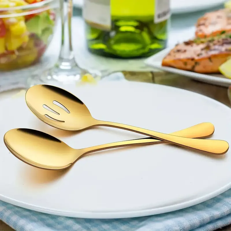 5pcs Silvery handle beech wood kitchen