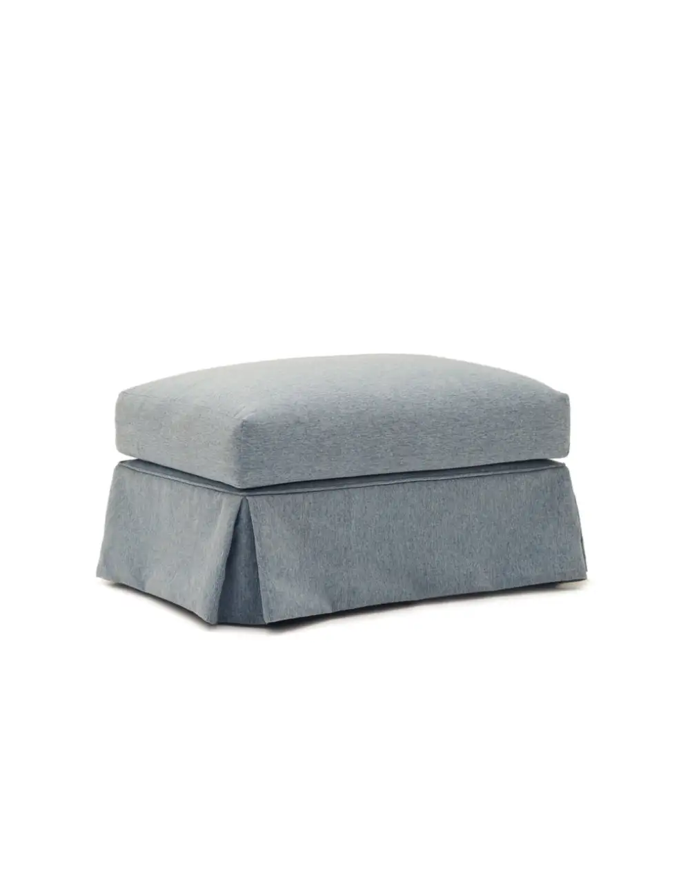 Linen Upholstered Footrest