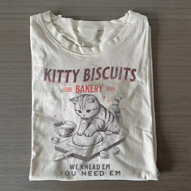 Cat Biscuit Tee