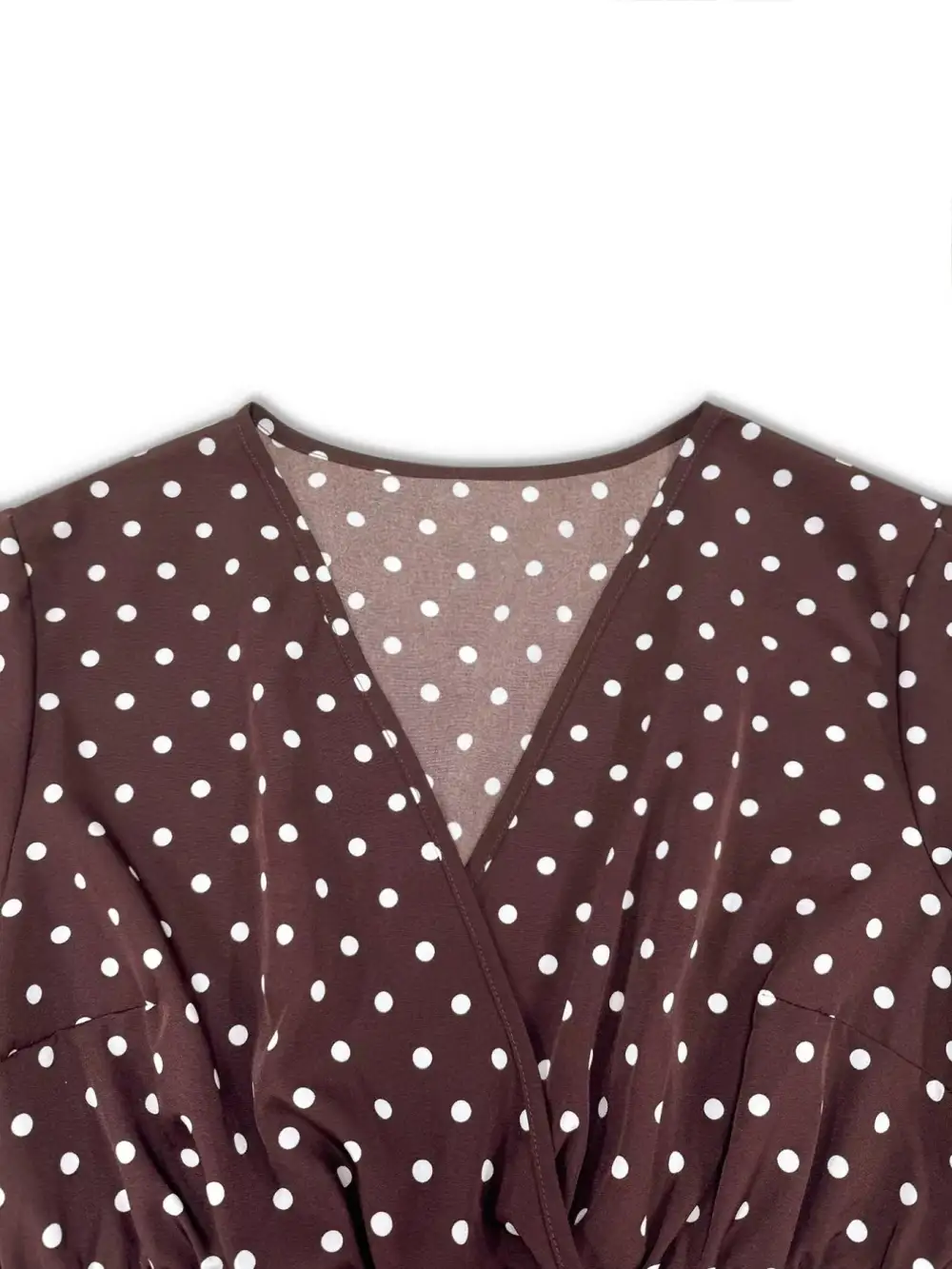 Polka Dot Ruffle Mini Dress