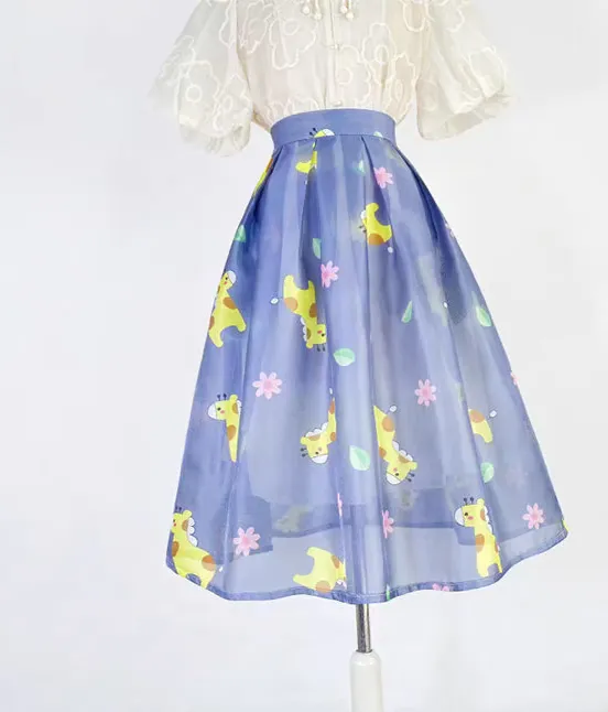 Relaxed Street Everyday Casual Skirt