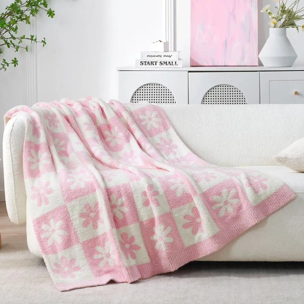 Cozy Floral Blanket