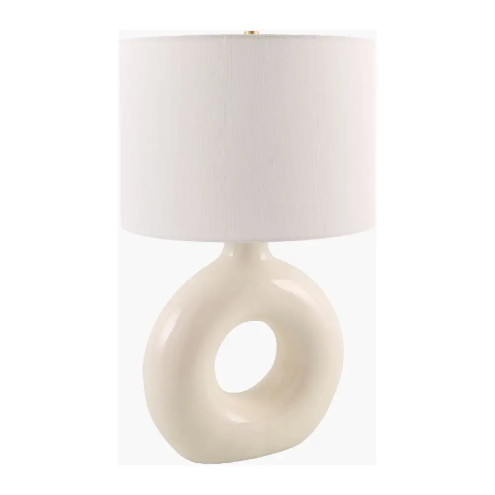 Ceramic Ring Table Lamp