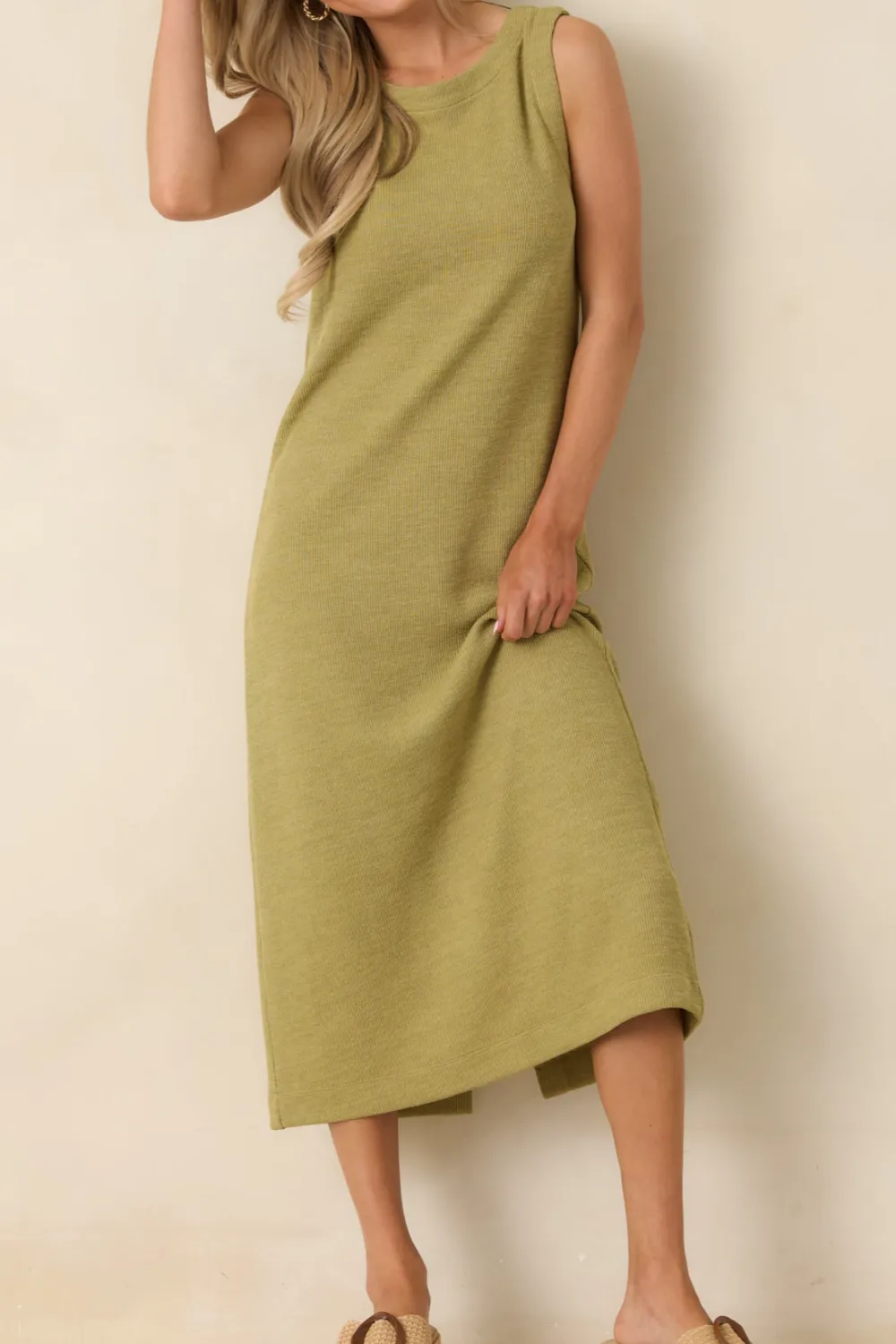 Knit Soft Midi Dress