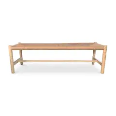 Longline Contemporary Accent Bench