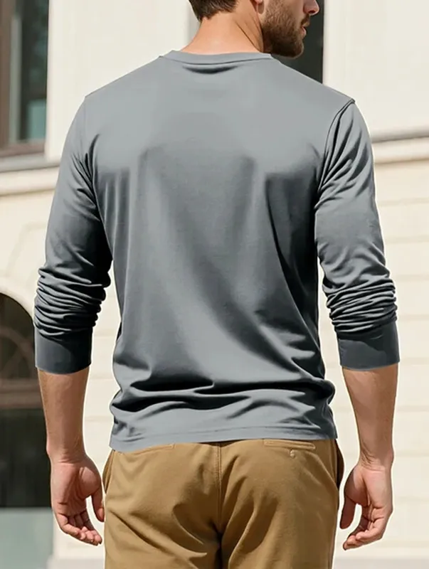 Grey Soft Knit Sweater