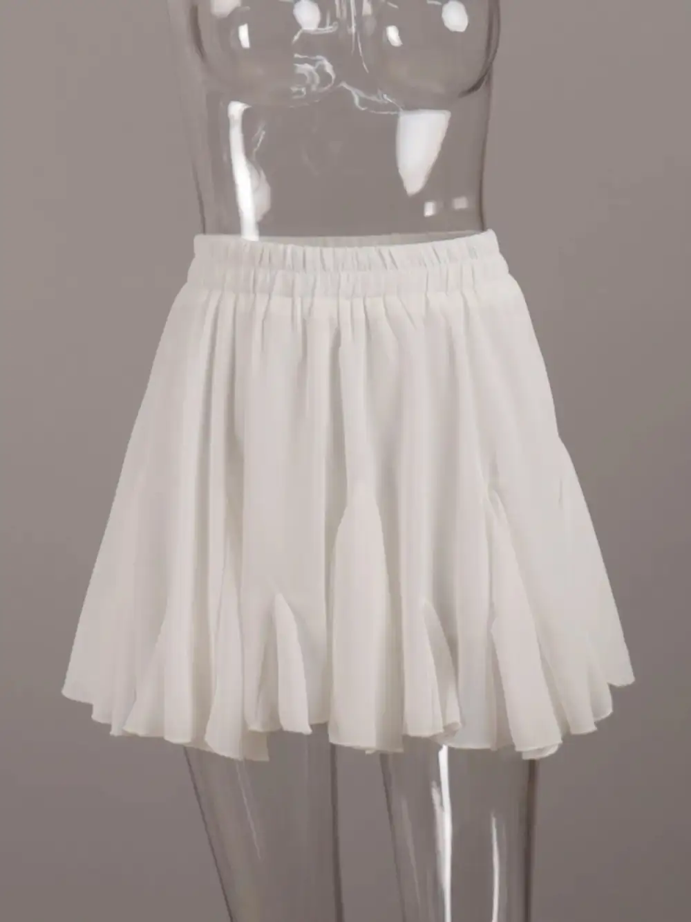 Sequin Elastic Waist Skirt
