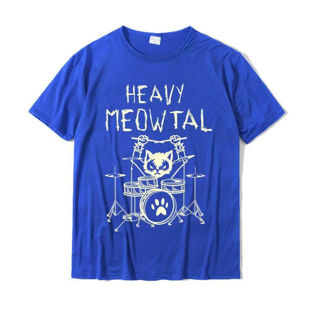 Cat Meowtal Graphic T-Shirt