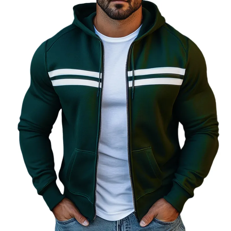 Washed Work Hooded Jacket