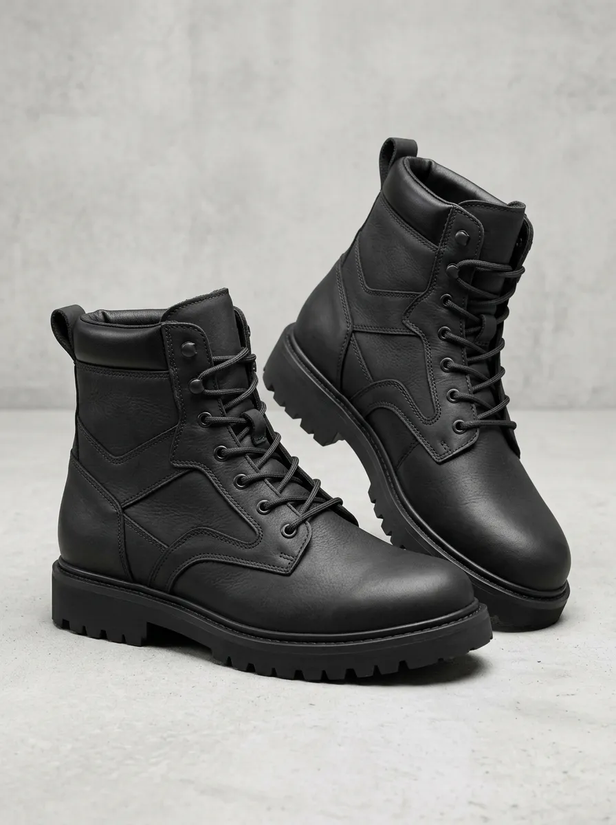 Unisex Tactical Style Print Work Boots
