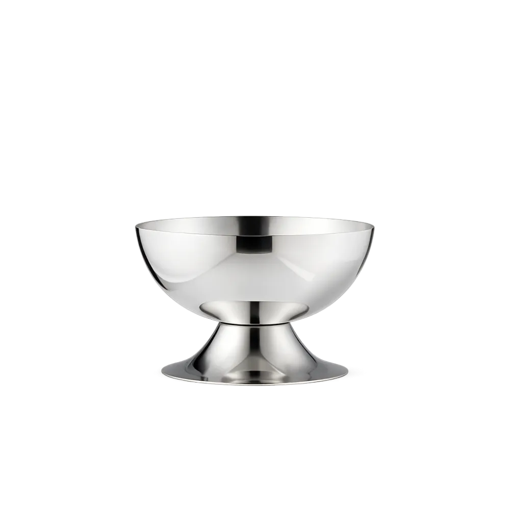 Compact Polished Candle Cup