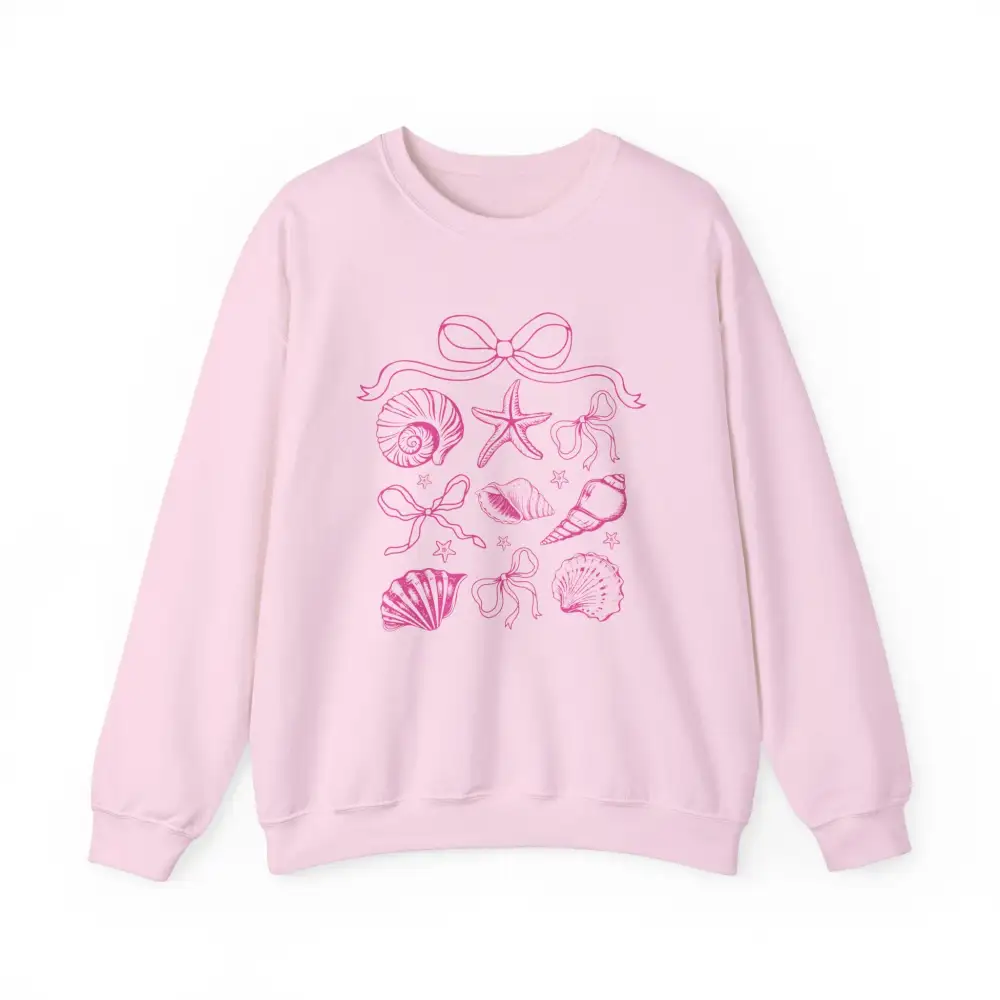 Bow Graphic Crewneck Sweatshirt