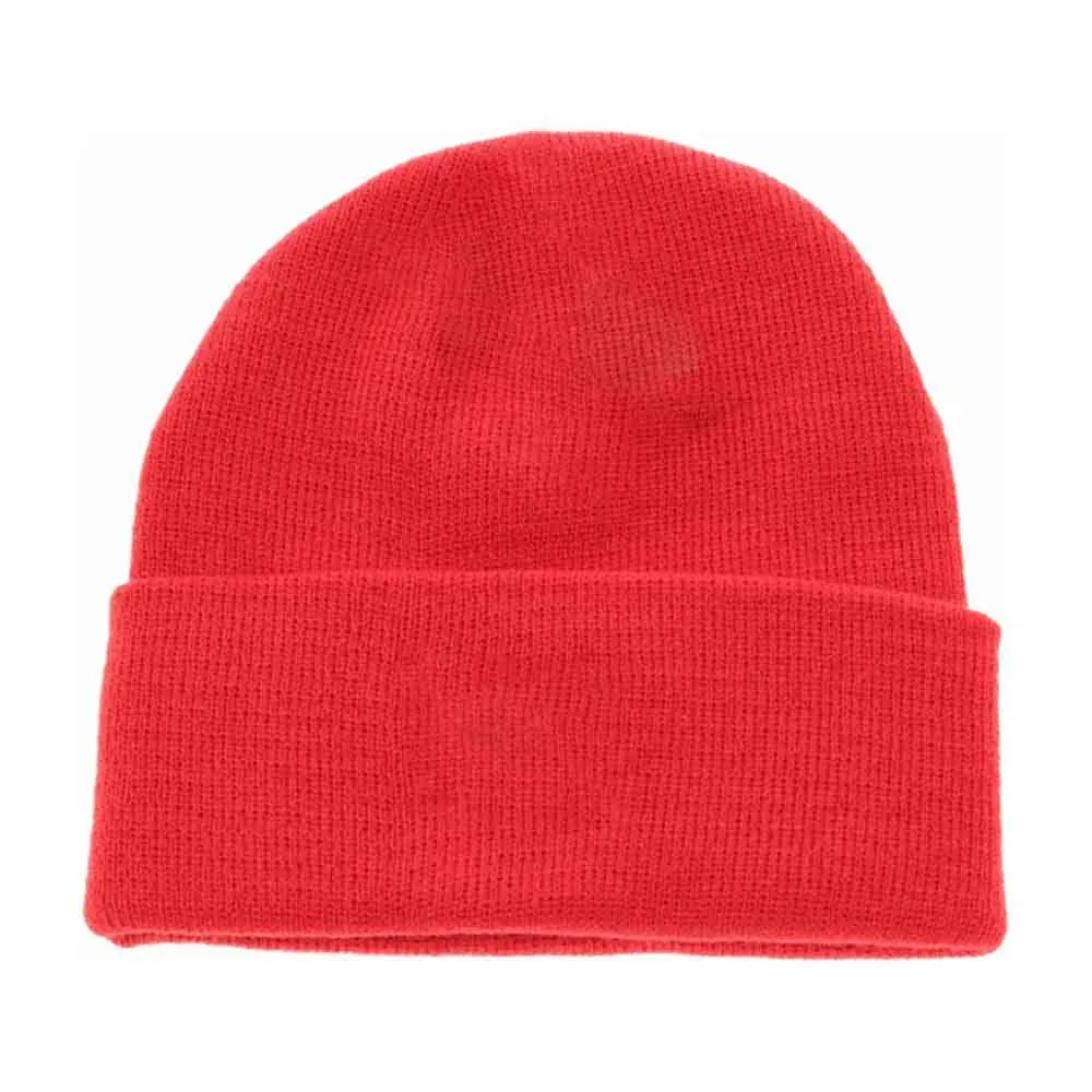 Kids Classic Oversized Patch Beanie