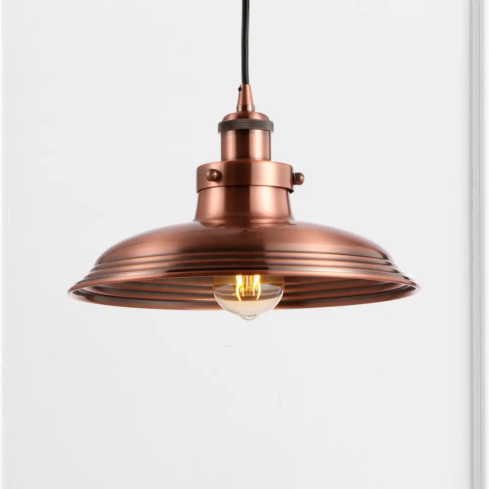 Adjustable Iron Industrial Rustic LED Pendant