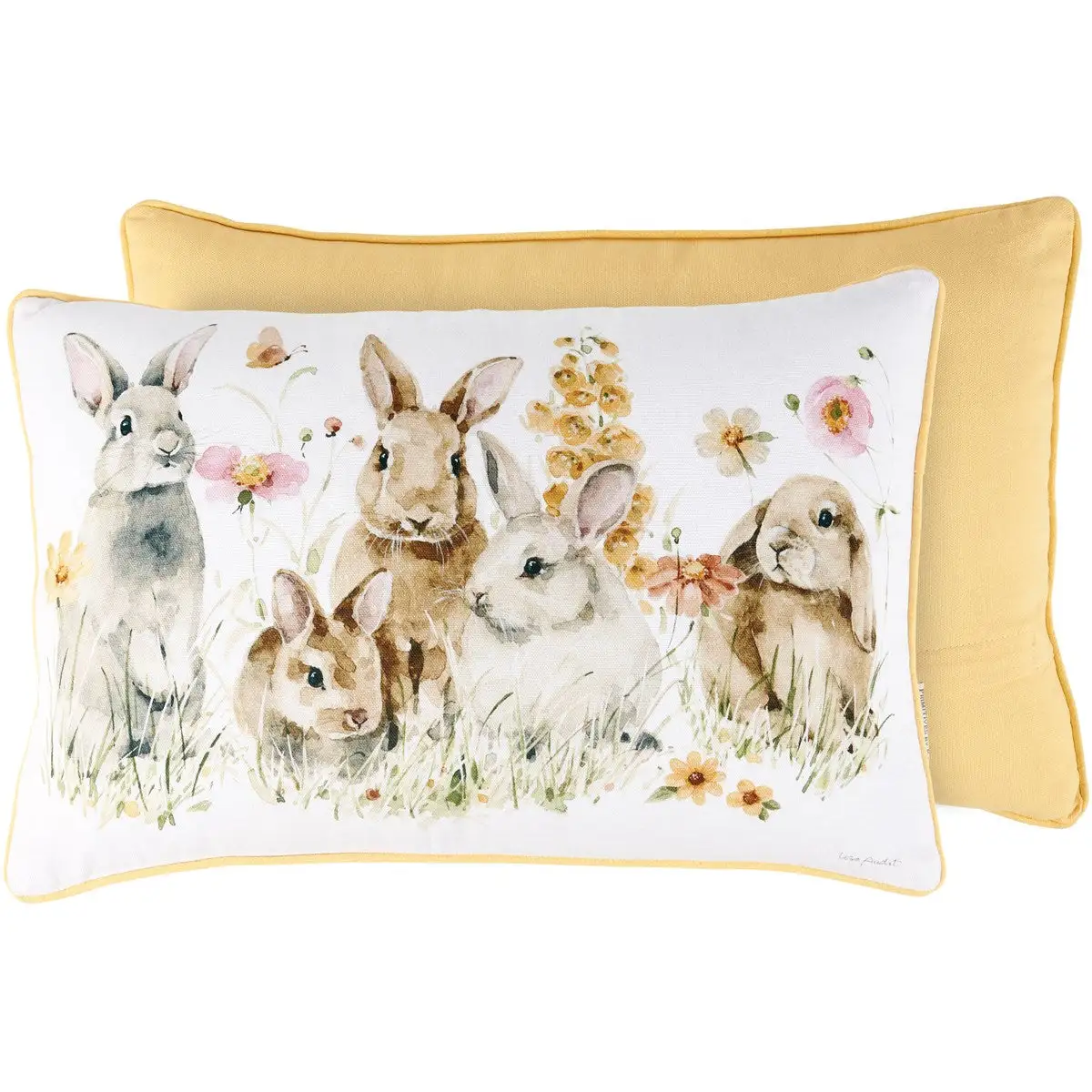 Artisan Floral Decorative Accent Pillow