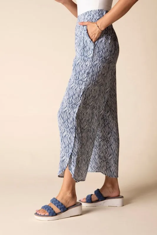 Wide Leg Cropped Pants