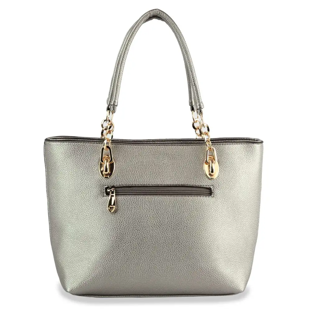 Rhinestone Accent Accented Set Tote Bag