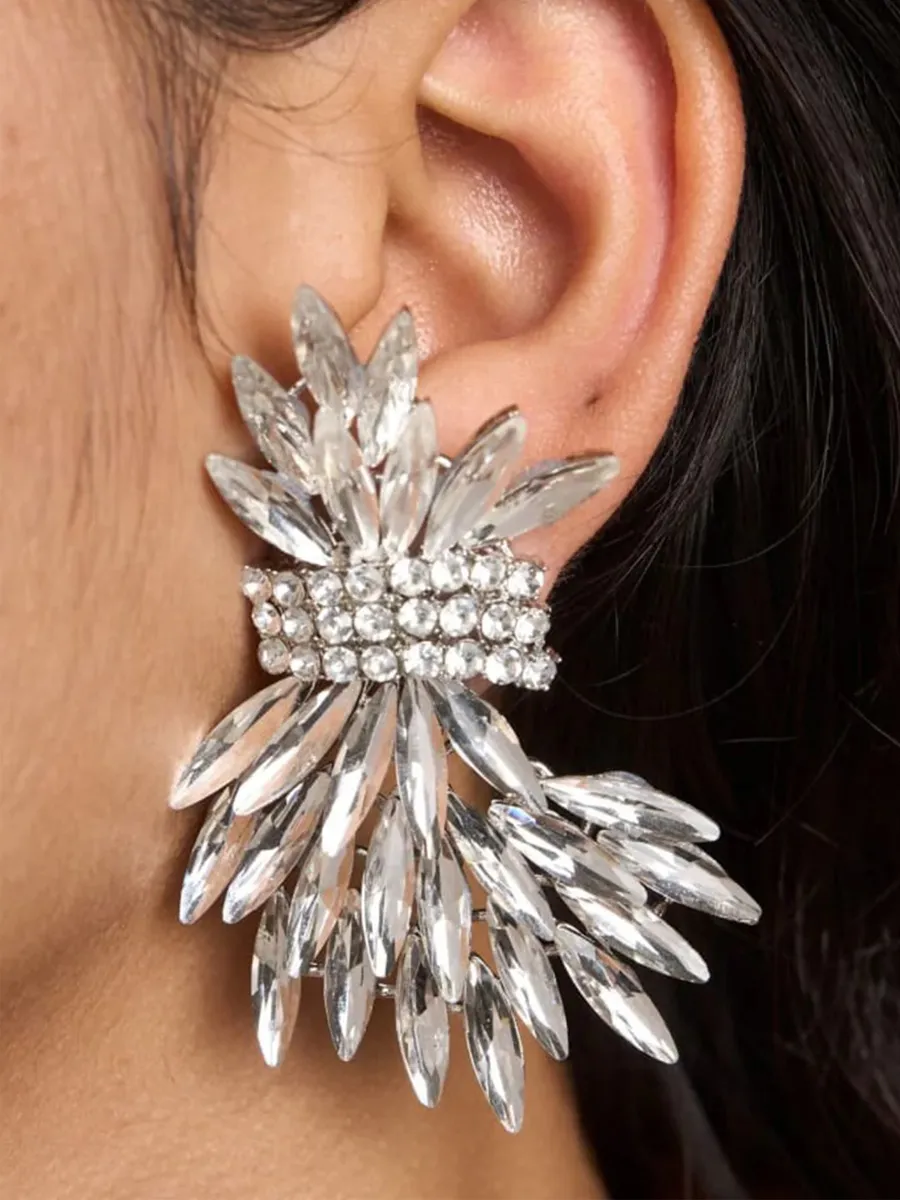 Gabrielle Marquise Cut Crystal Earrings