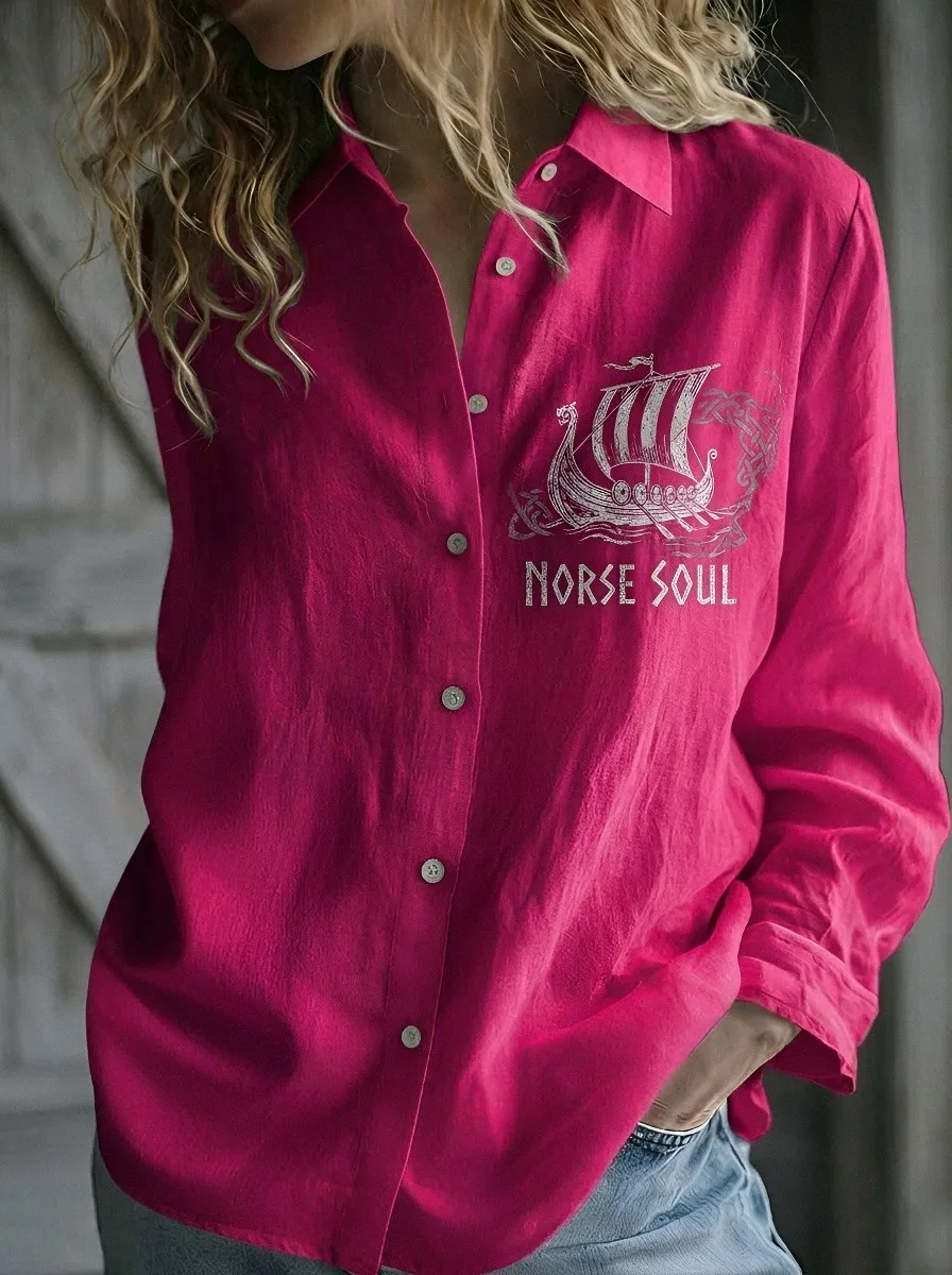 Viking Norse Soul Casual Shirt
