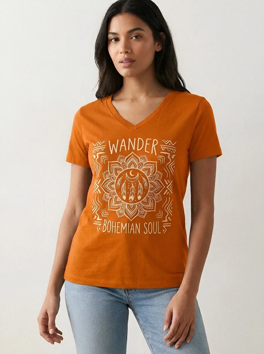 Bohemian Soul Wander T-Shirt Classic