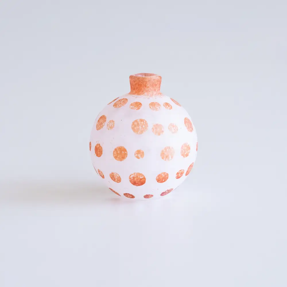 Tall Compact Glass Bud Vase