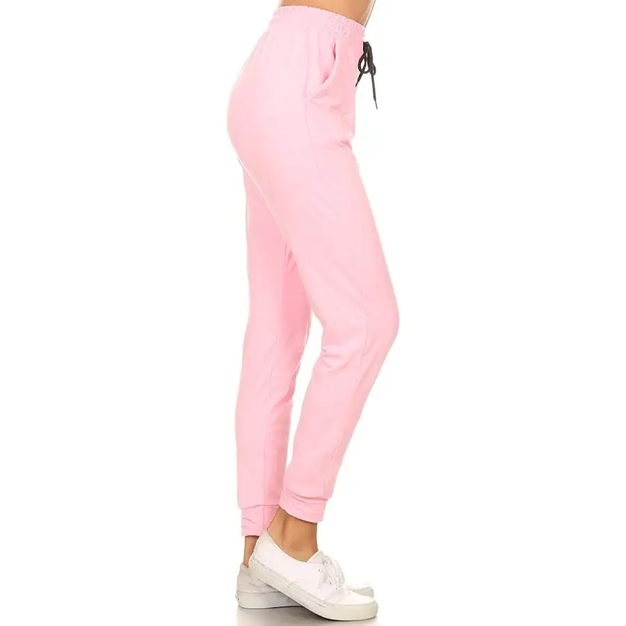 Graceful Buttery Soft Solid Colour Joggers Tracksuit Bottoms