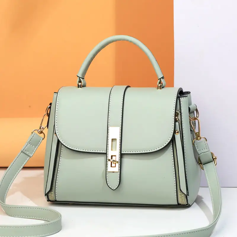 Structured Roomy Leather Crossbody Bag