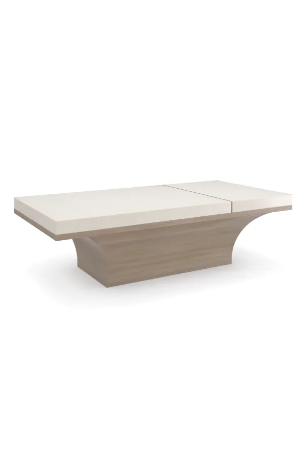 Koto Wood Base Cocktail Table