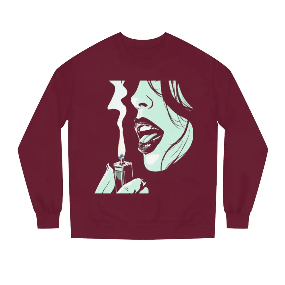 Pop Art Graphic Crewneck Sweatshirt