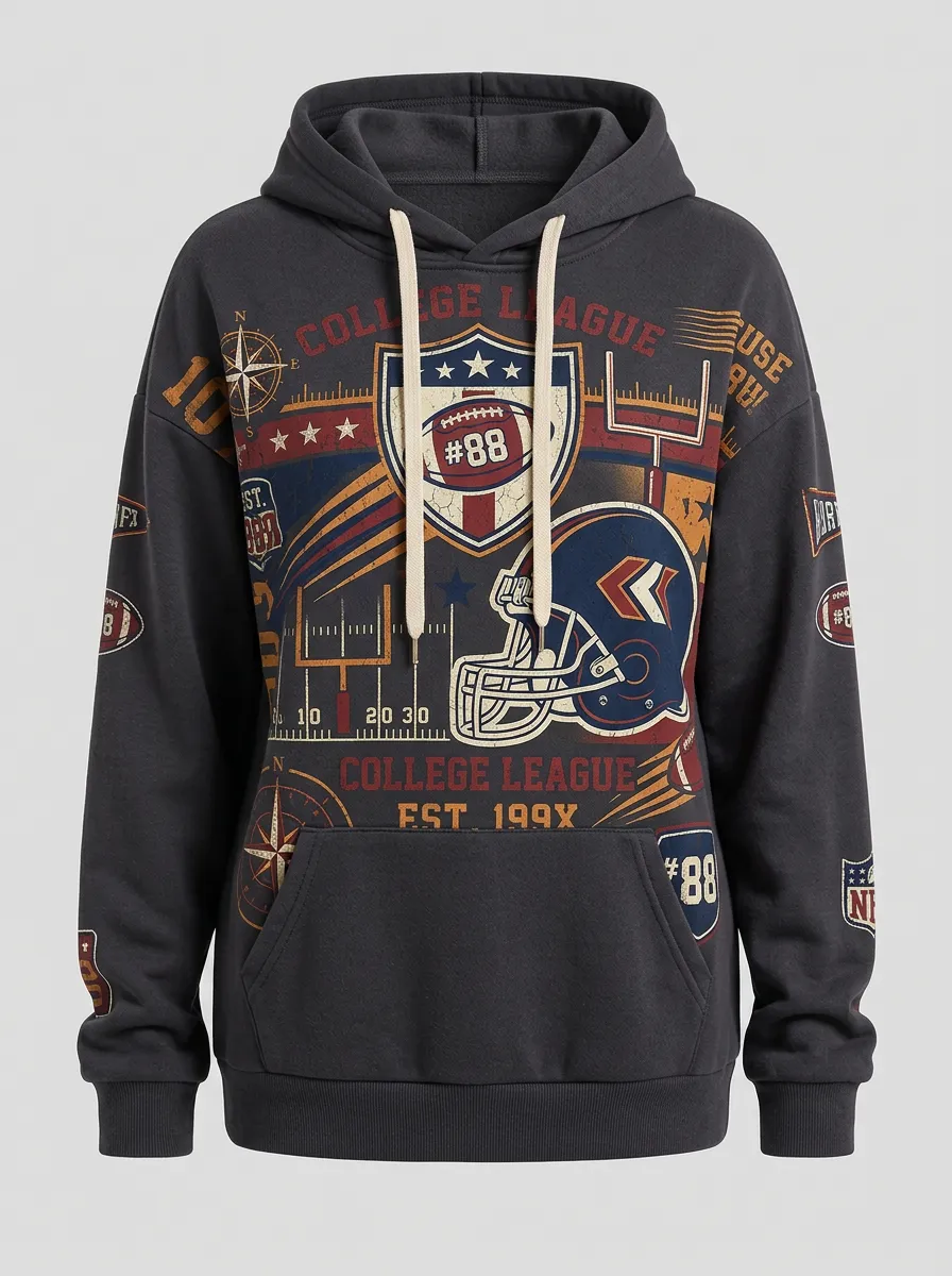 Women's Kickoff Heritage Football Hoodie