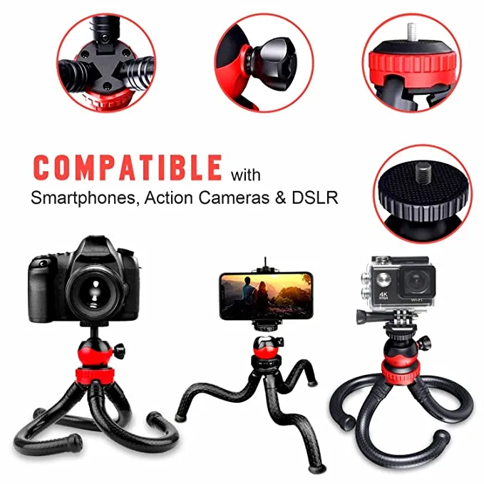 Universal Mobile Octopus Tripod Stand