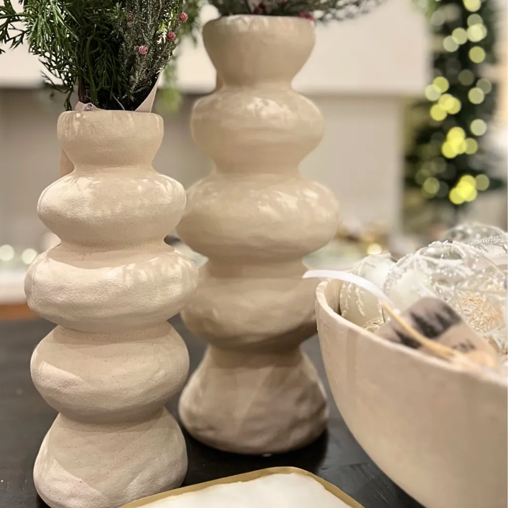 Stoneware Decorative Table Vase