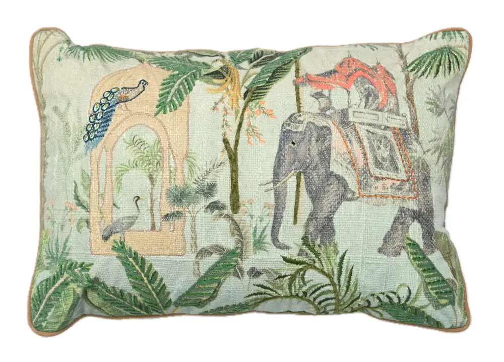 Embroidered Decorative Cushion Cover