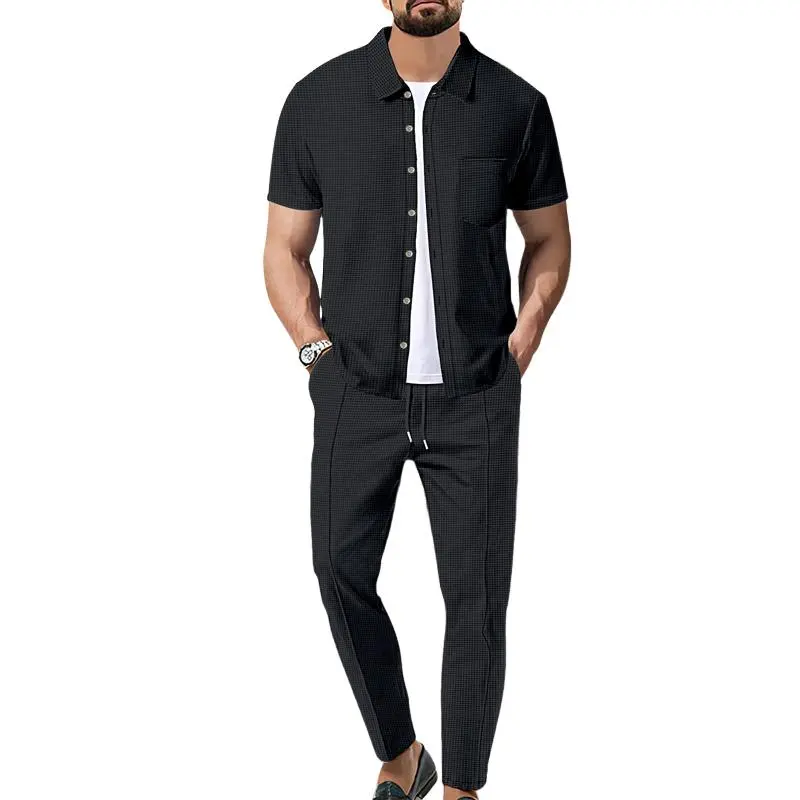 Button Shirt Set