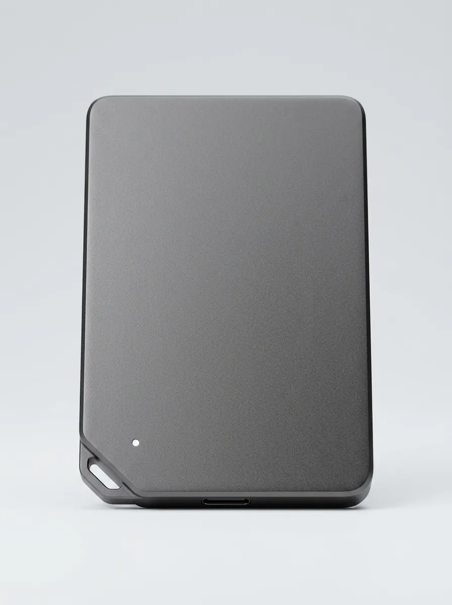Portable External Solid State Drive Compact Matte Design