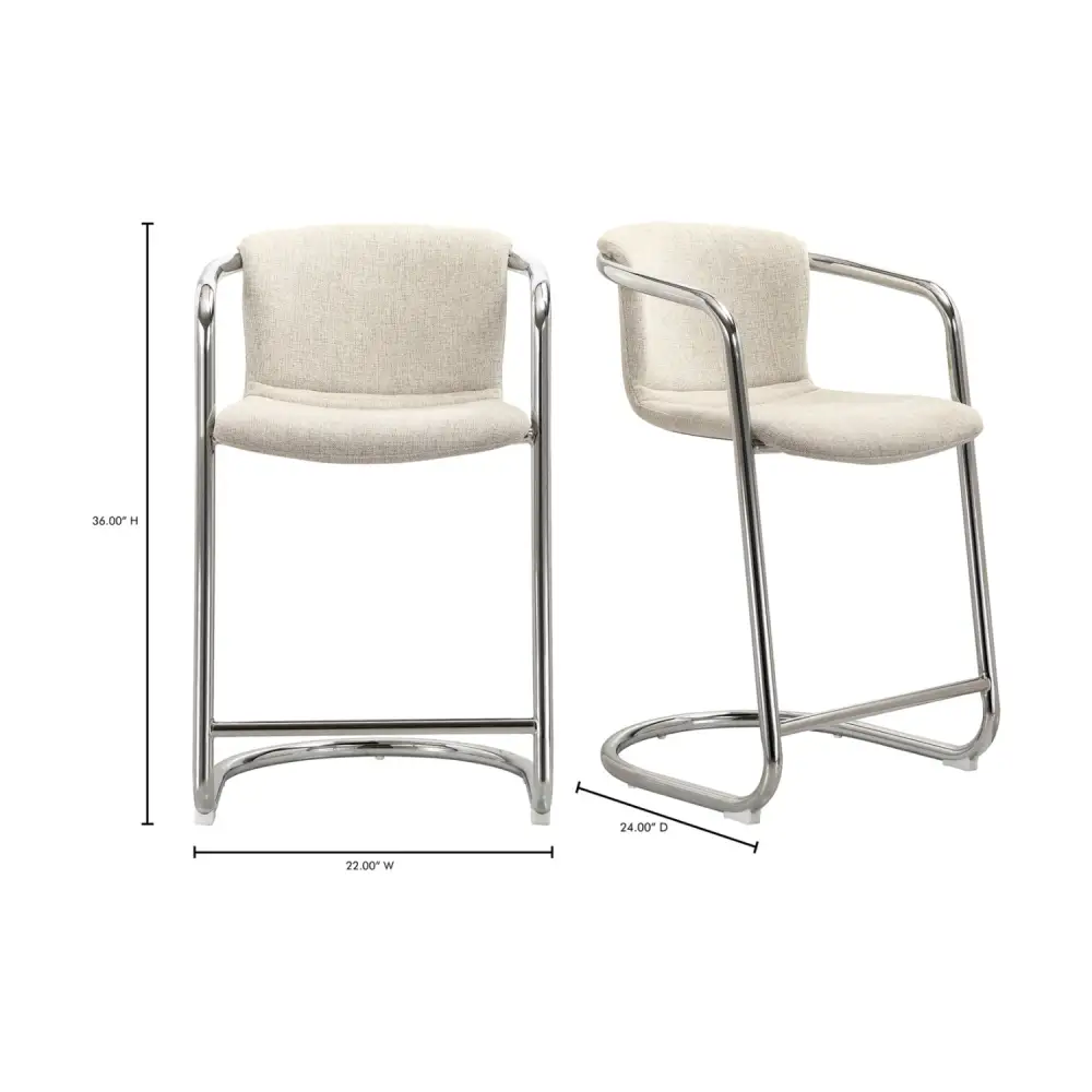 Classic Cantilever Counter Stool