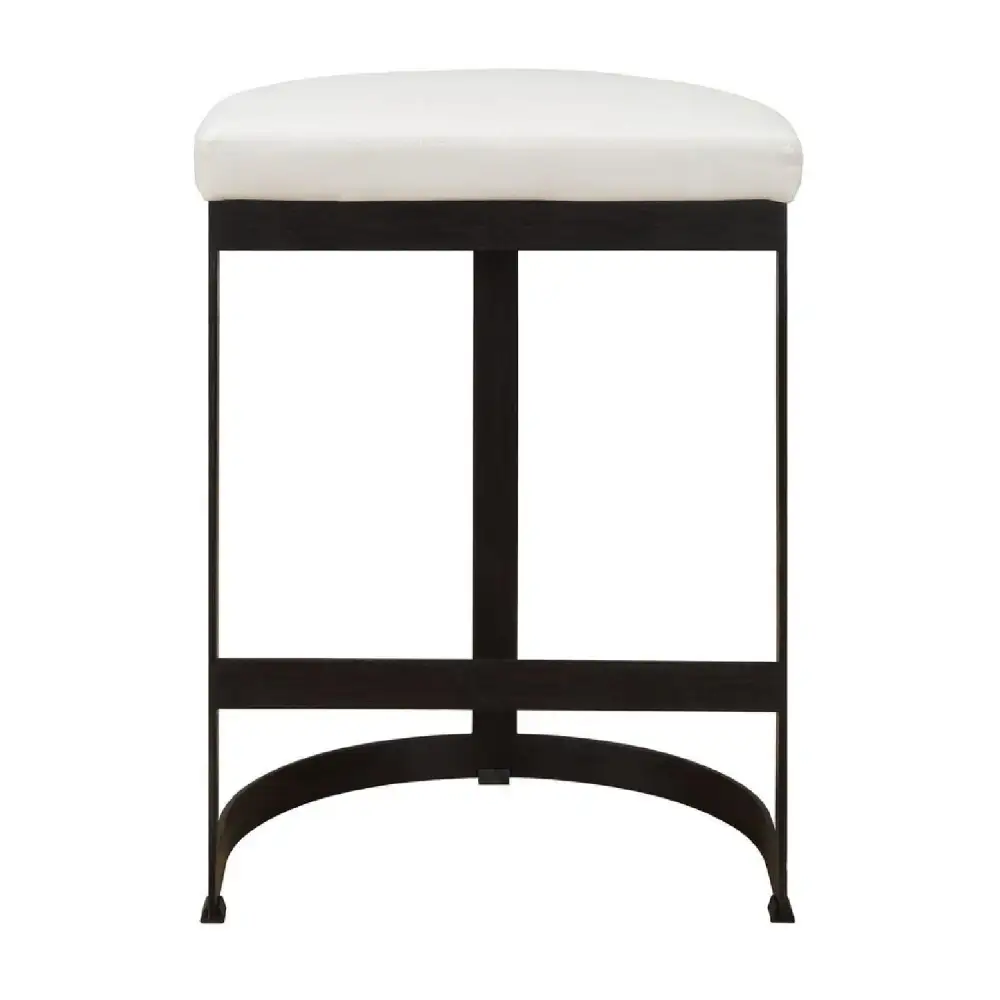 Iron-Frame Counter Stool