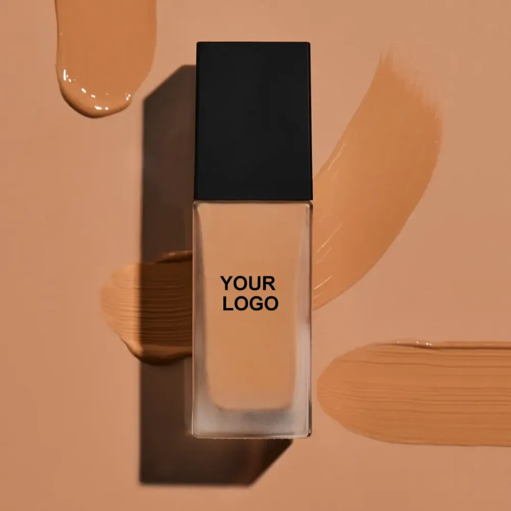 Full Coverage Makeup Skin Tint Matte Finish Waterproof Liquid Foundation