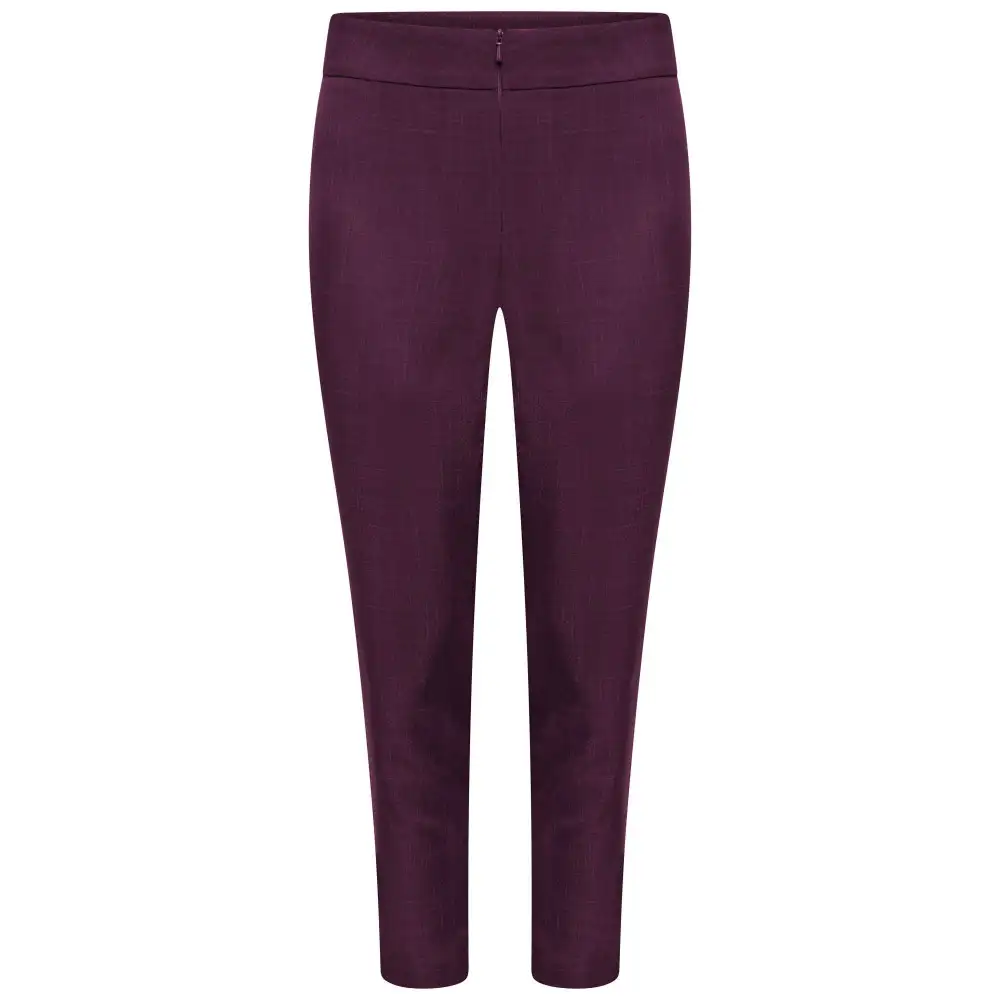 Women's Cropped Beauty Slim Leg Trousers