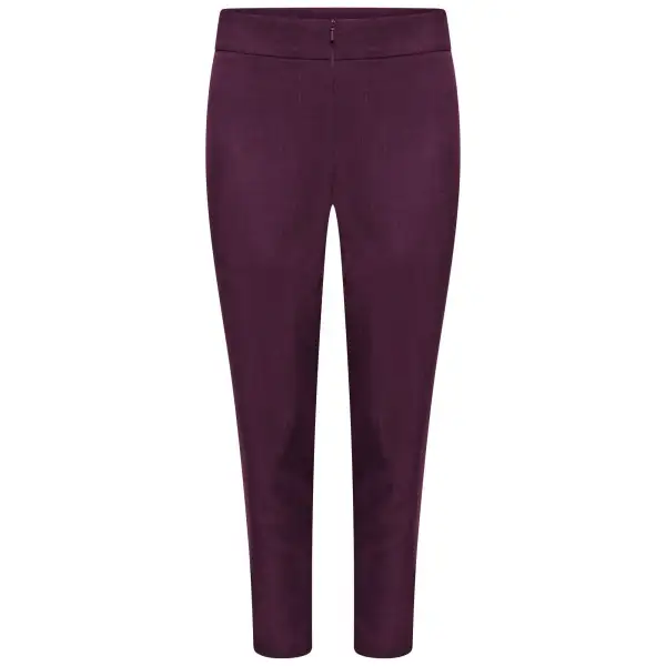 Women's Cropped Beauty Slim Leg Trousers