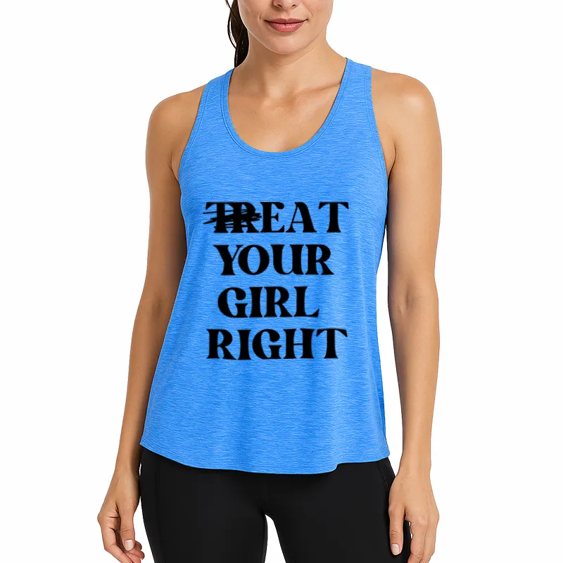Treat Your Girl Right Athletic Tank