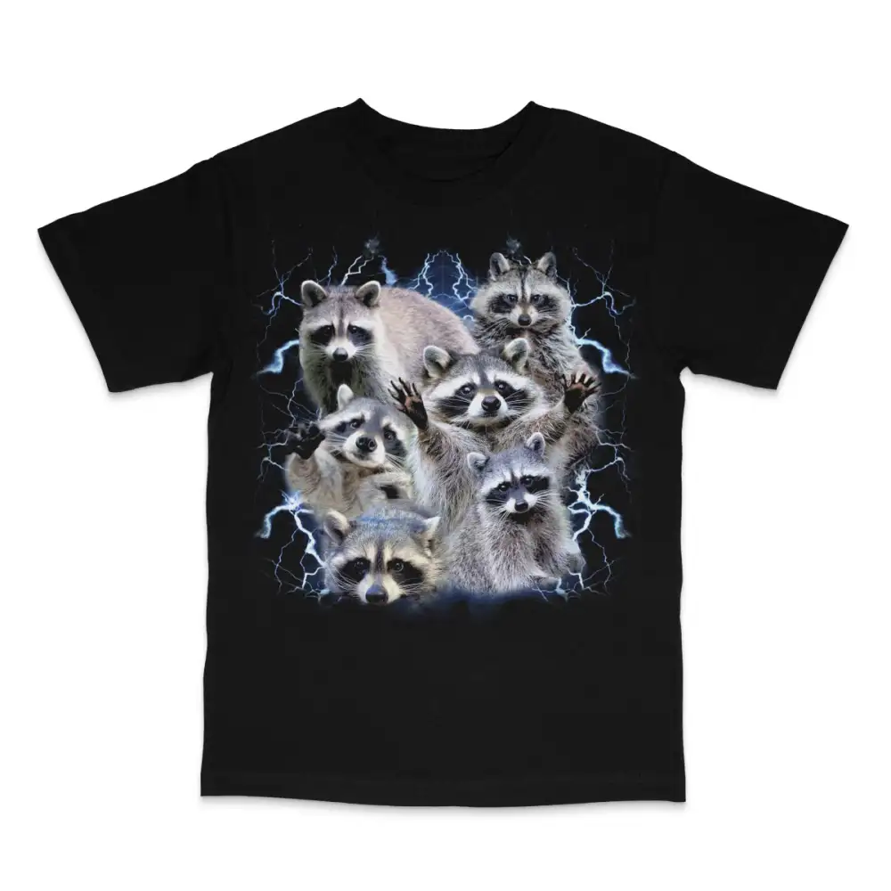 Raccoon Graphic Cotton Tee