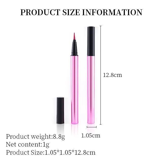 Pearl Glitter Eyeliner Pencil for Women Waterproof Mineral Liquid Eyeliner for Eye Makeup