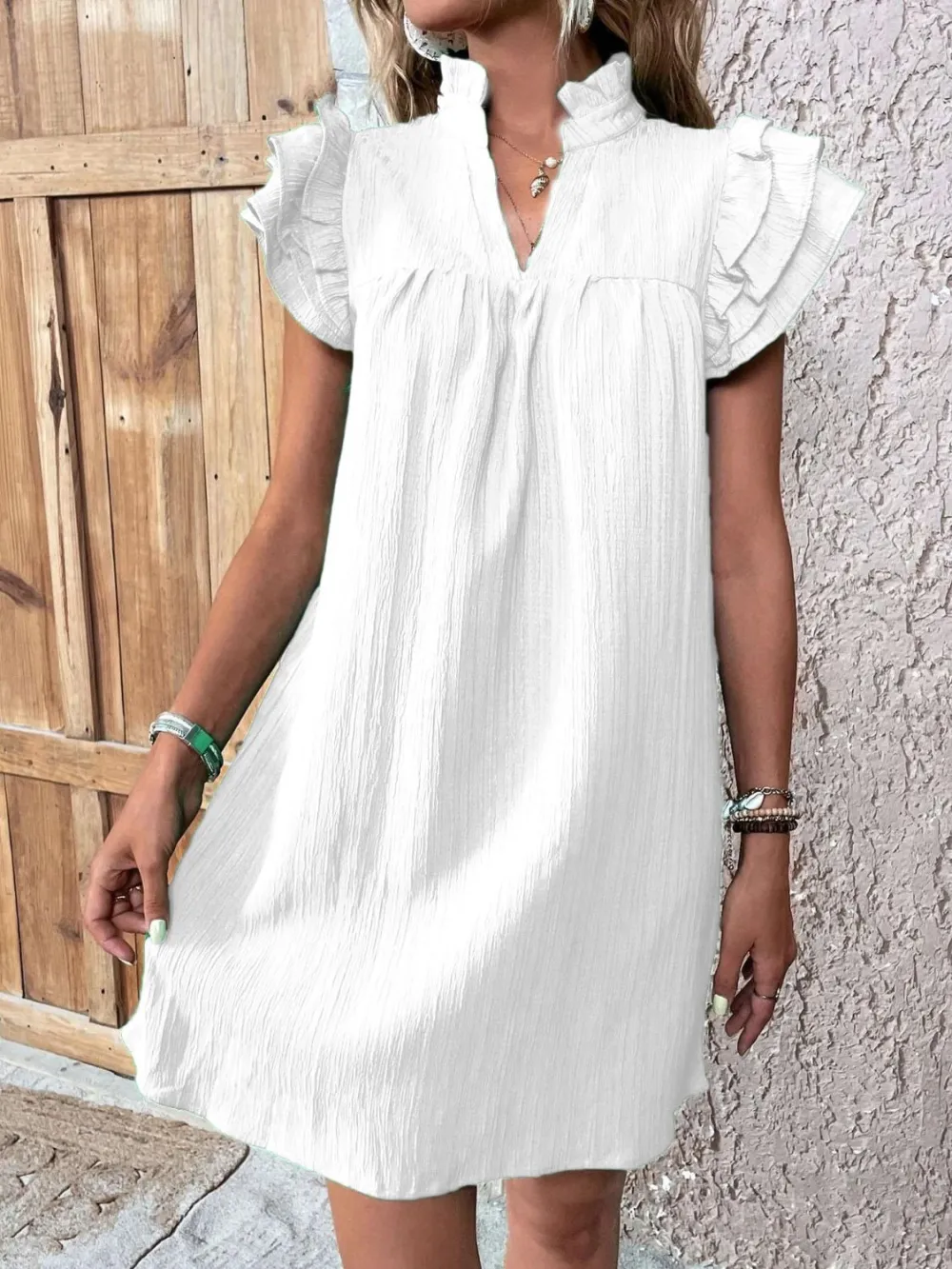 Smart-Casual Classic Mini Dress