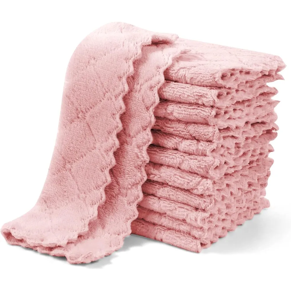 12 Pack Multi-Use Kitchen Cleaning Cloths