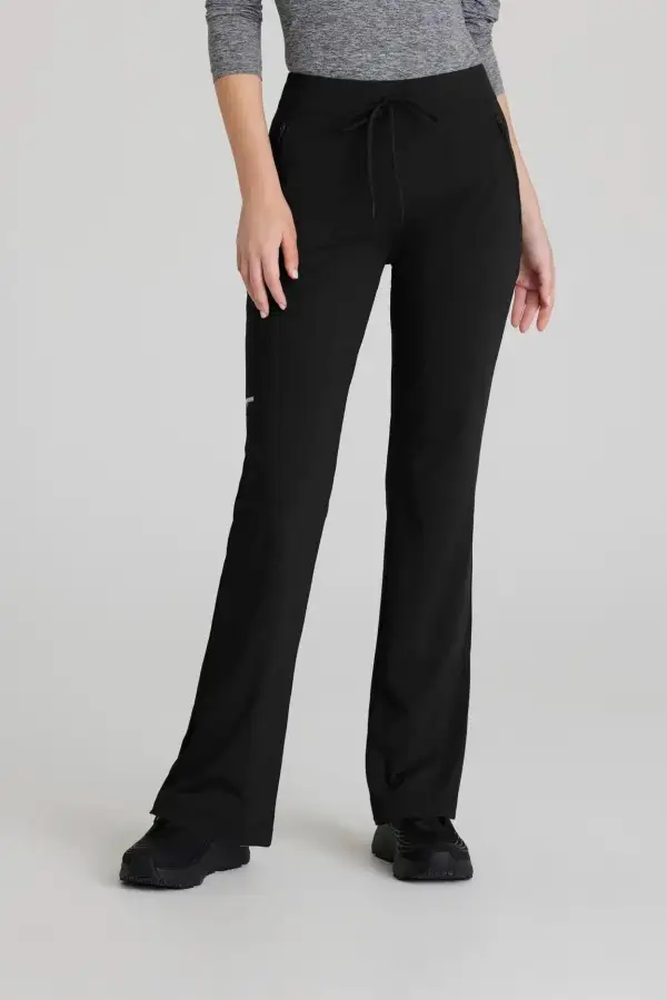 Women's Flare Slim Fit Workwear Scrub Trousers