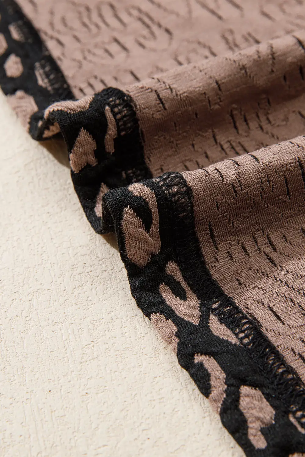 Wearable Cut Animal Print Mini Dress