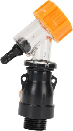 Water Heater Sediment Flush Tool with Clear-View Window