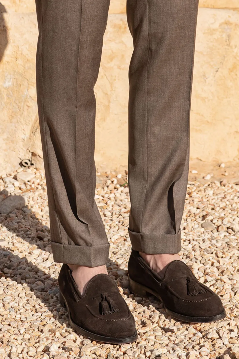 Brown Trousers Men'S Fashion
