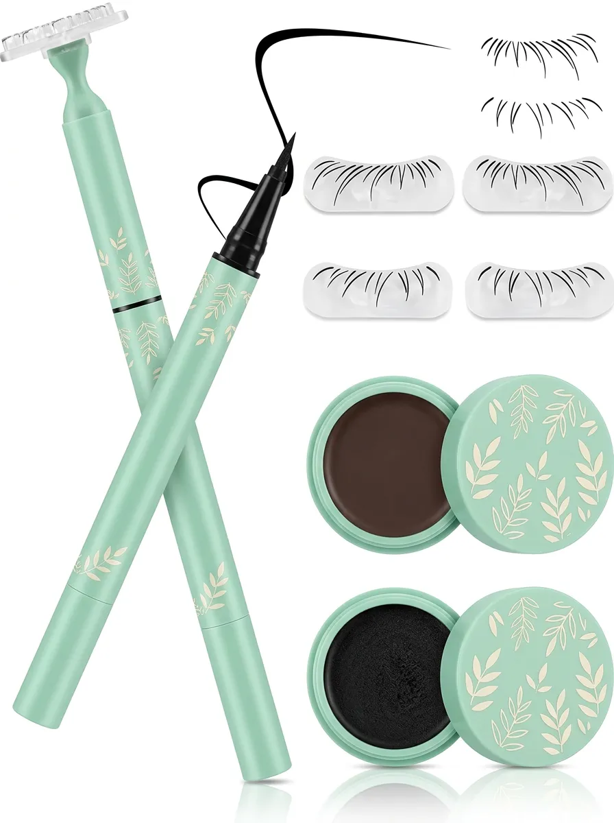 Leaf Detail Eyeliner Stamp Kit
